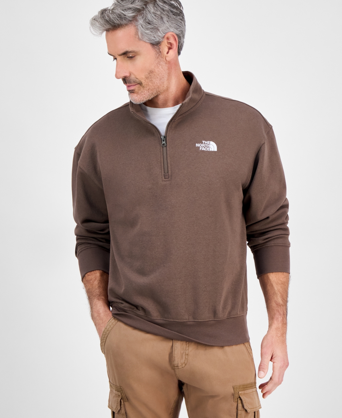 THE NORTH FACE MEN'S EVOLUTION QUARTER-ZIP SWEATSHIRT 