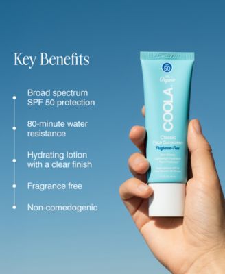 Classic Face Sunscreen Lotion SPF 50, 0.85 oz.