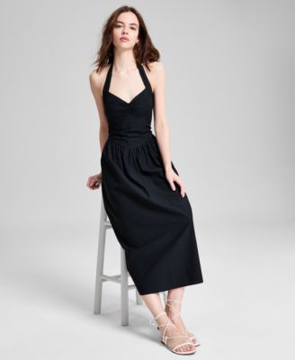 Women's Halter Sweetheart-Neck Dress, Exclusively at Macy's