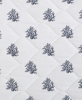 Coral Beach Reversible 2-Pc. Quilt Set, Twin