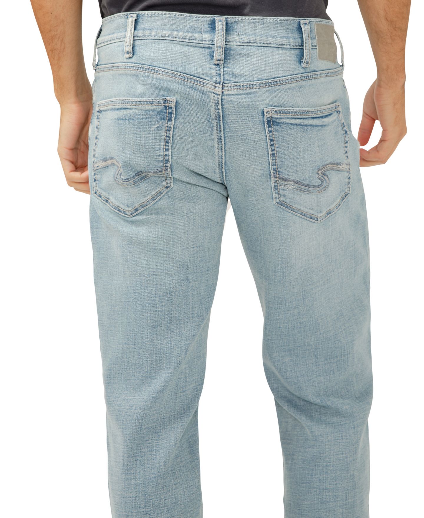 Мужские джинсы Silver Jeans Co. Grayson Classic-Fit, цвет: Индиго — фото 4