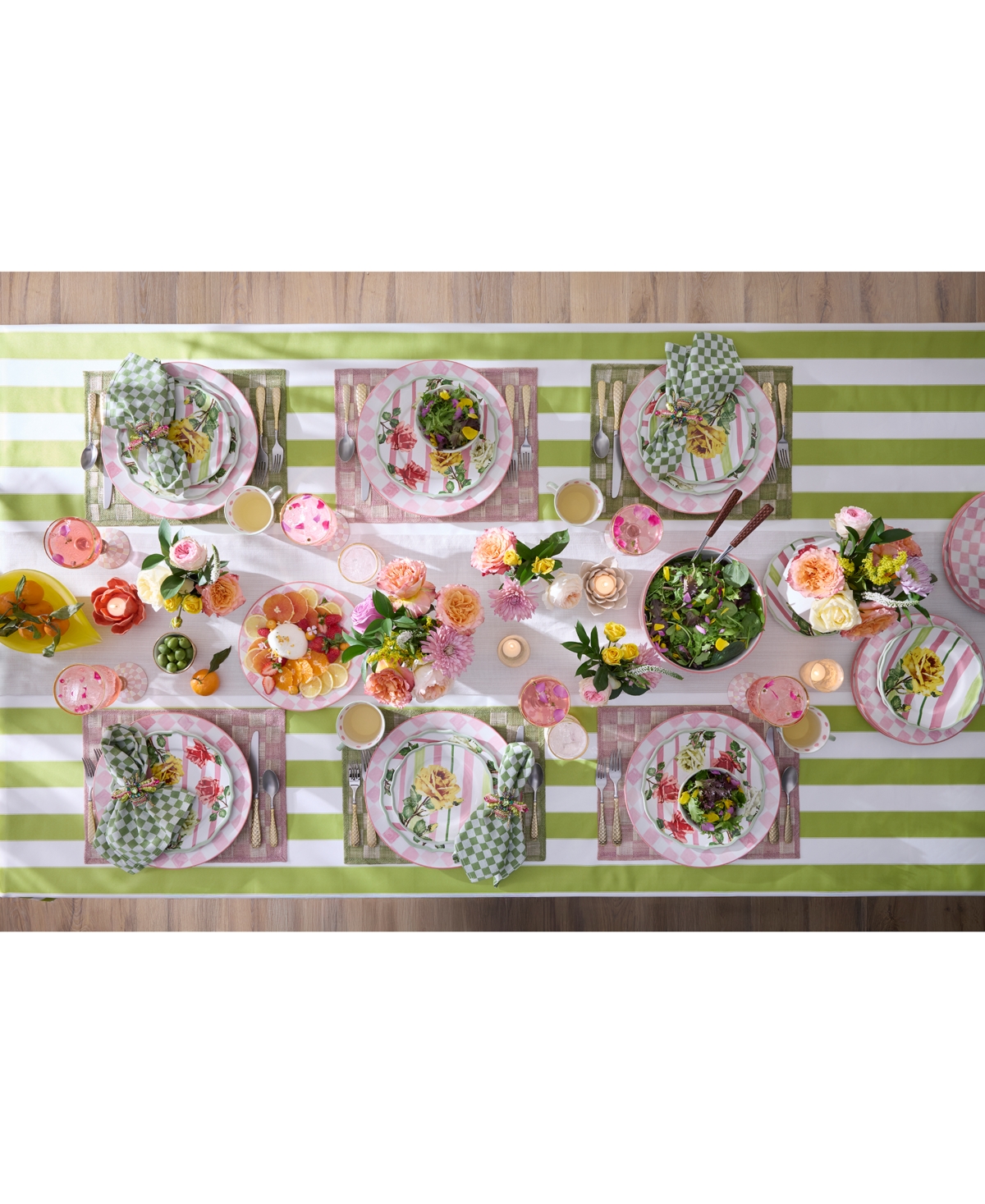 Mackenzie-childs Check Dinner Plate