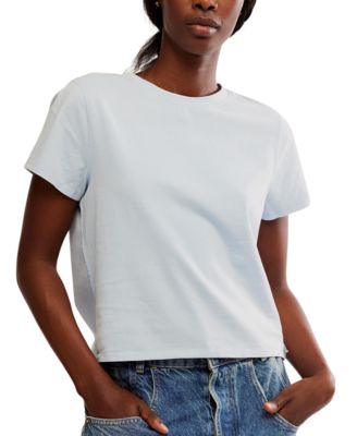 (取寄) フリーピープル レディース エブリデイ ティー Free People women Everyday Tee Clean Ivory Free People everyday relaxed t-shirt in clean ivory | ASOS