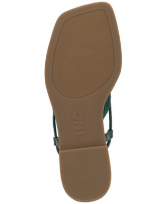 Gilma Flower Lace-Up Flat Sandals, Exclusively at Macy's