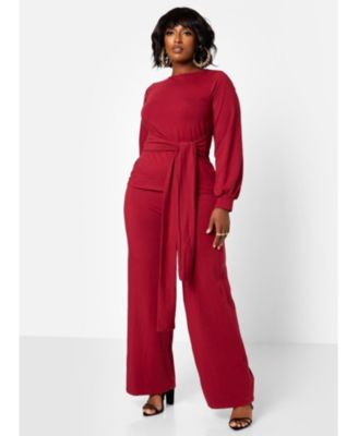 Plus Size Women's No Exceptions Cotton Wide Leg Pants