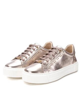 Carmela Collection Women's Leather Casual Sneakers By Xti