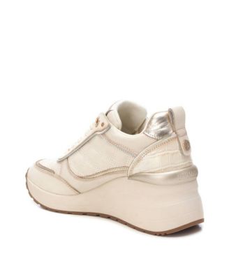 Carmela Collection Women's Leather Casual Sneakers By Xti