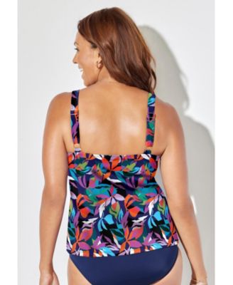 Women's Flared Tankini Top