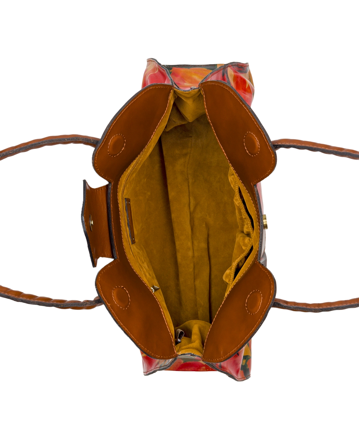 Patricia Nash Lione X-large Satchel Bag In Spring Multi