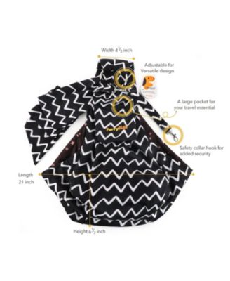 Adjustable Pocket Pet Sling - Chevron