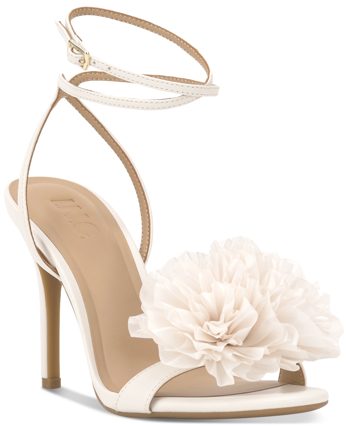 Women's Harvina Flower Dress Sandals, Exclusively at Macy's - Pink