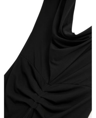 Women's Tie Detail Midi Dress