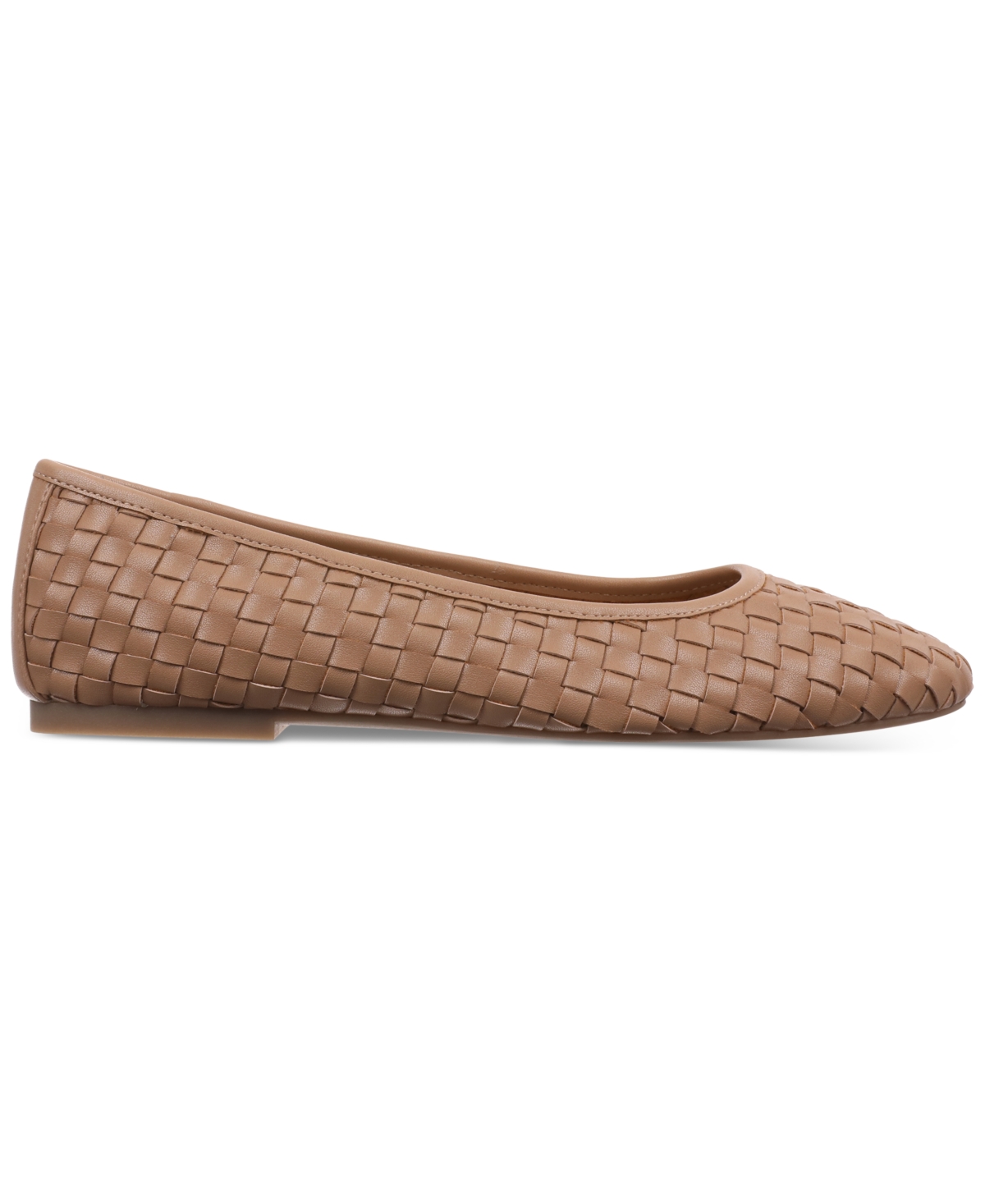 On 34th Women's Friyaa Woven Ballet Flats, Exclusively At Macy's In Walnut Woven