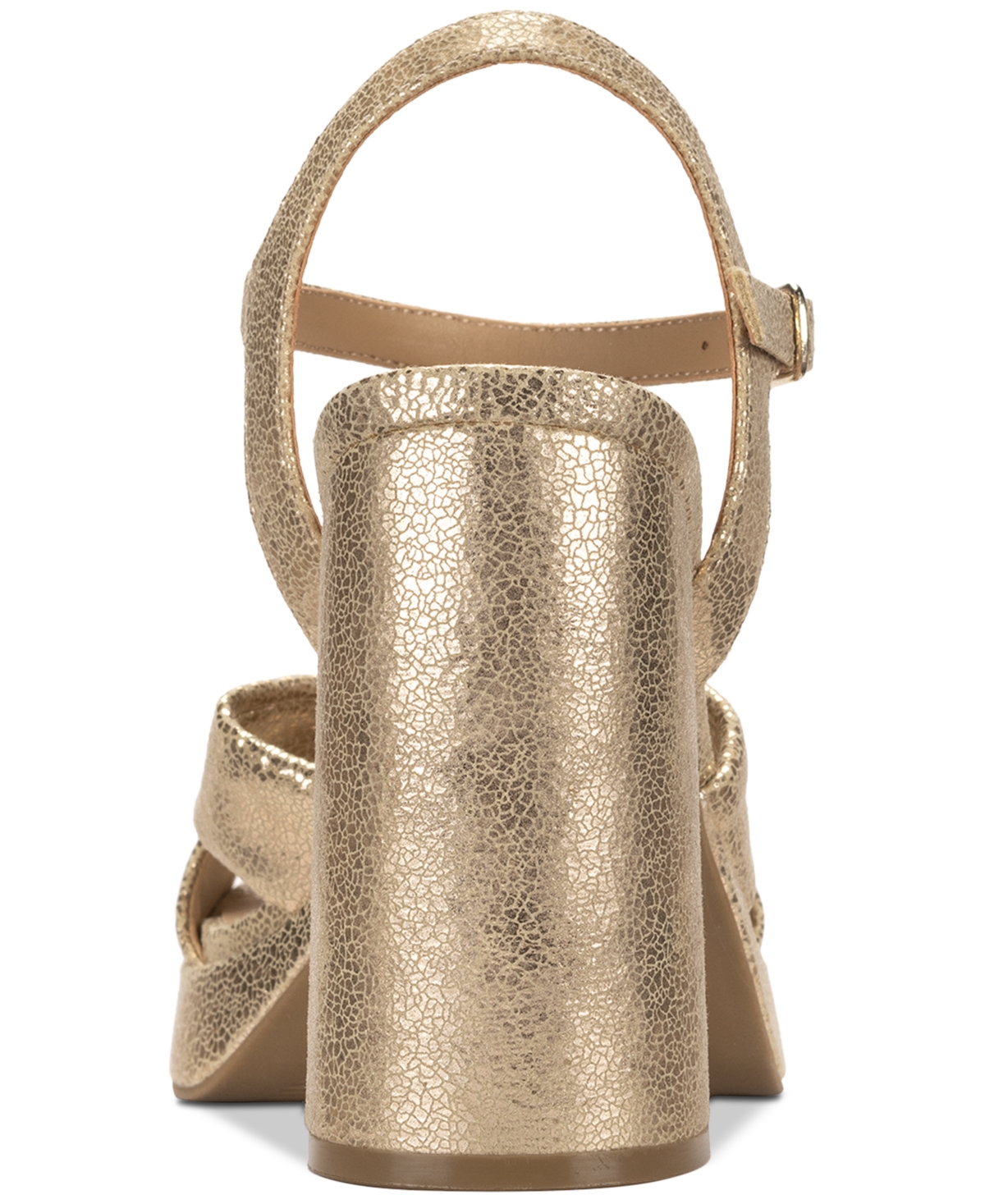 Shop Wild Pair Laviniaa Platform Dress Sandals, Exclusively At Macy's In Gold Smooth