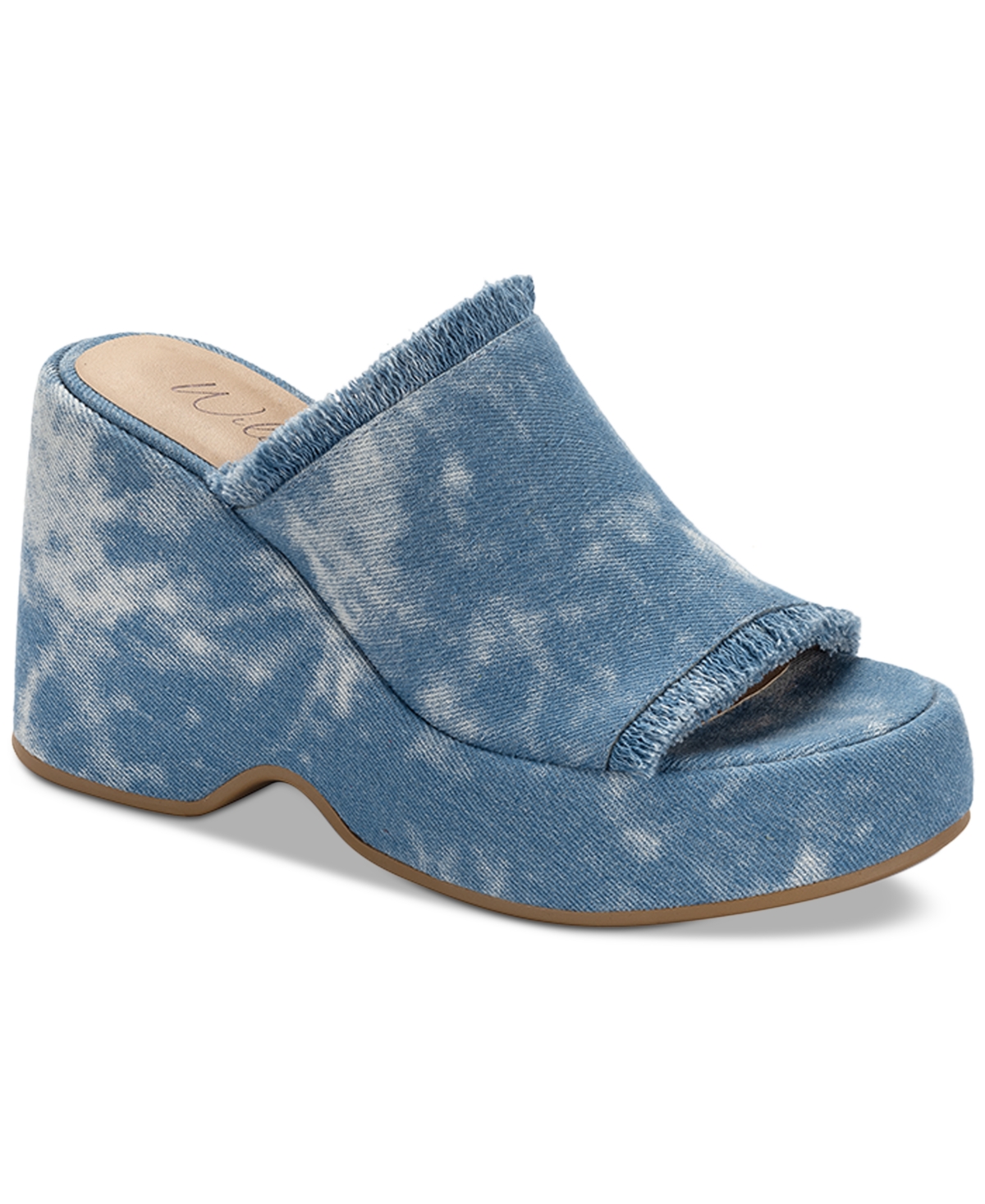 WILD PAIR MAHRSHAH PLATFORM SLIDE SANDALS, EXCLUSIVELY AT MACY'S 