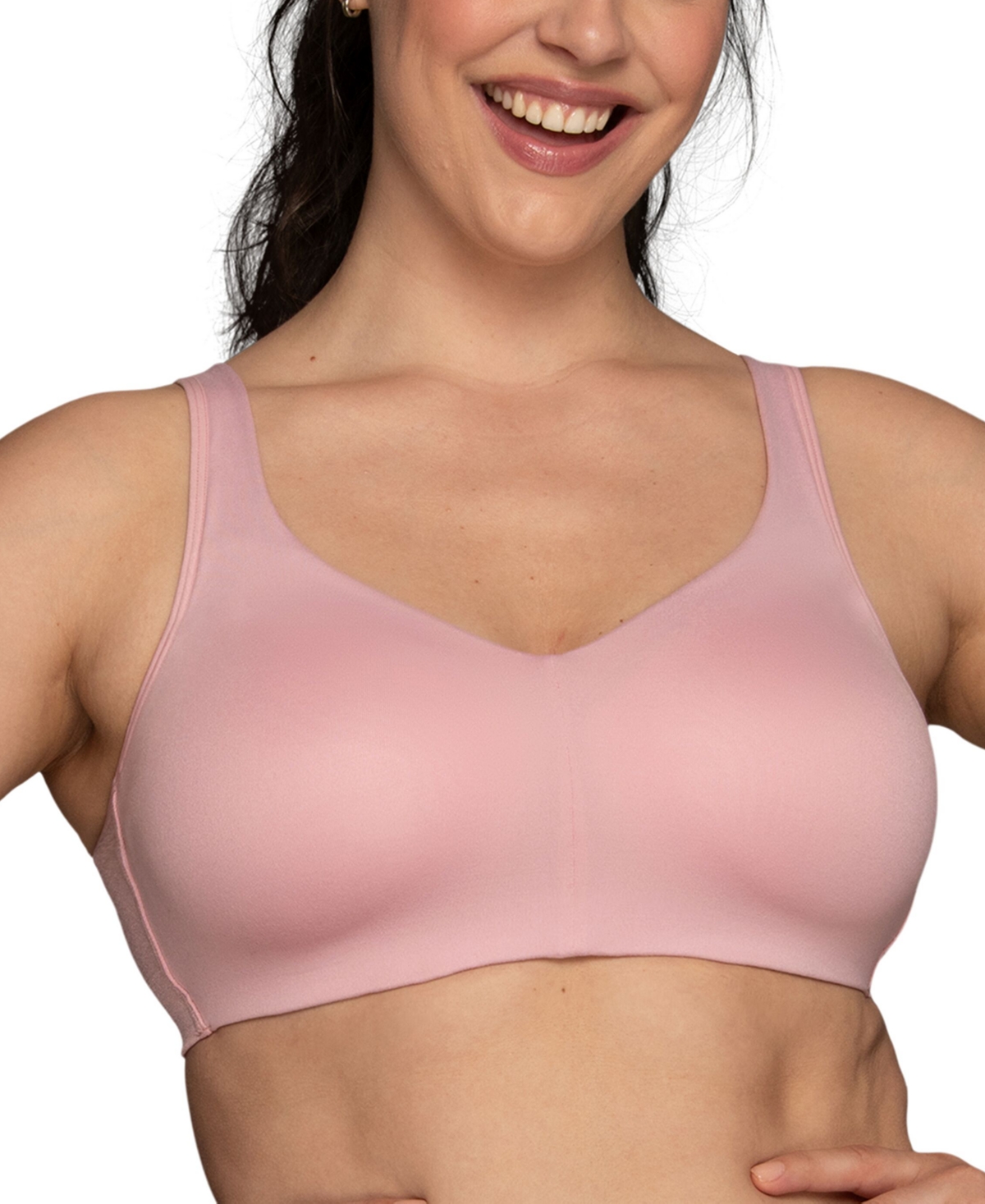 VANITY FAIR WOMEN'S BEYOND COMFORT SIMPLE SIZING WIREFREE BRA 72204 