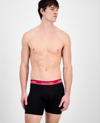 Men's Microfiber Plus Moisture-Wicking Boxer Briefs, Pack of 3 