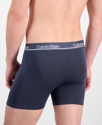 Men's Microfiber Plus Moisture-Wicking Boxer Briefs, Pack of 3 