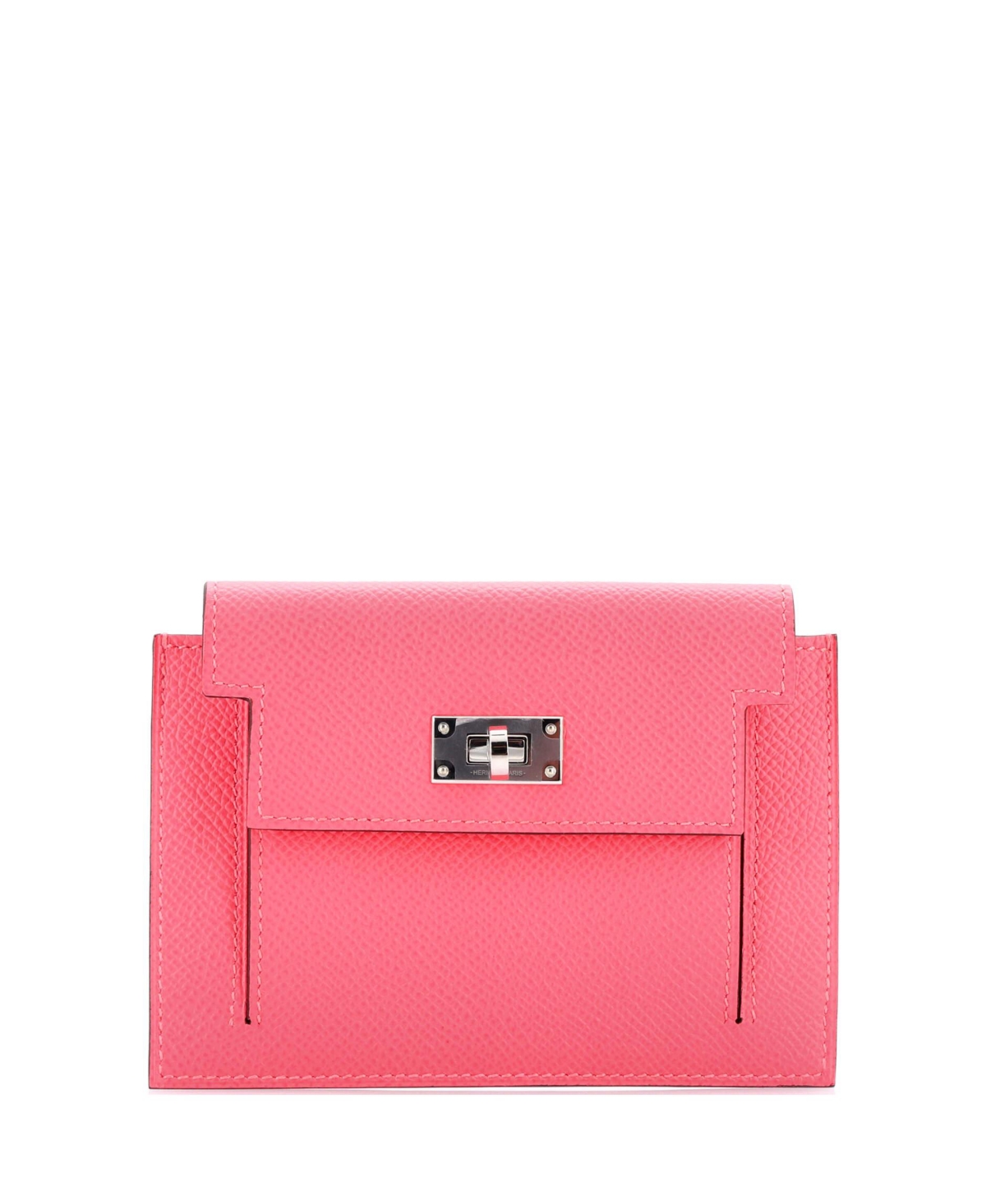 Kelly Pocket Compact Wallet Epsom - Pink