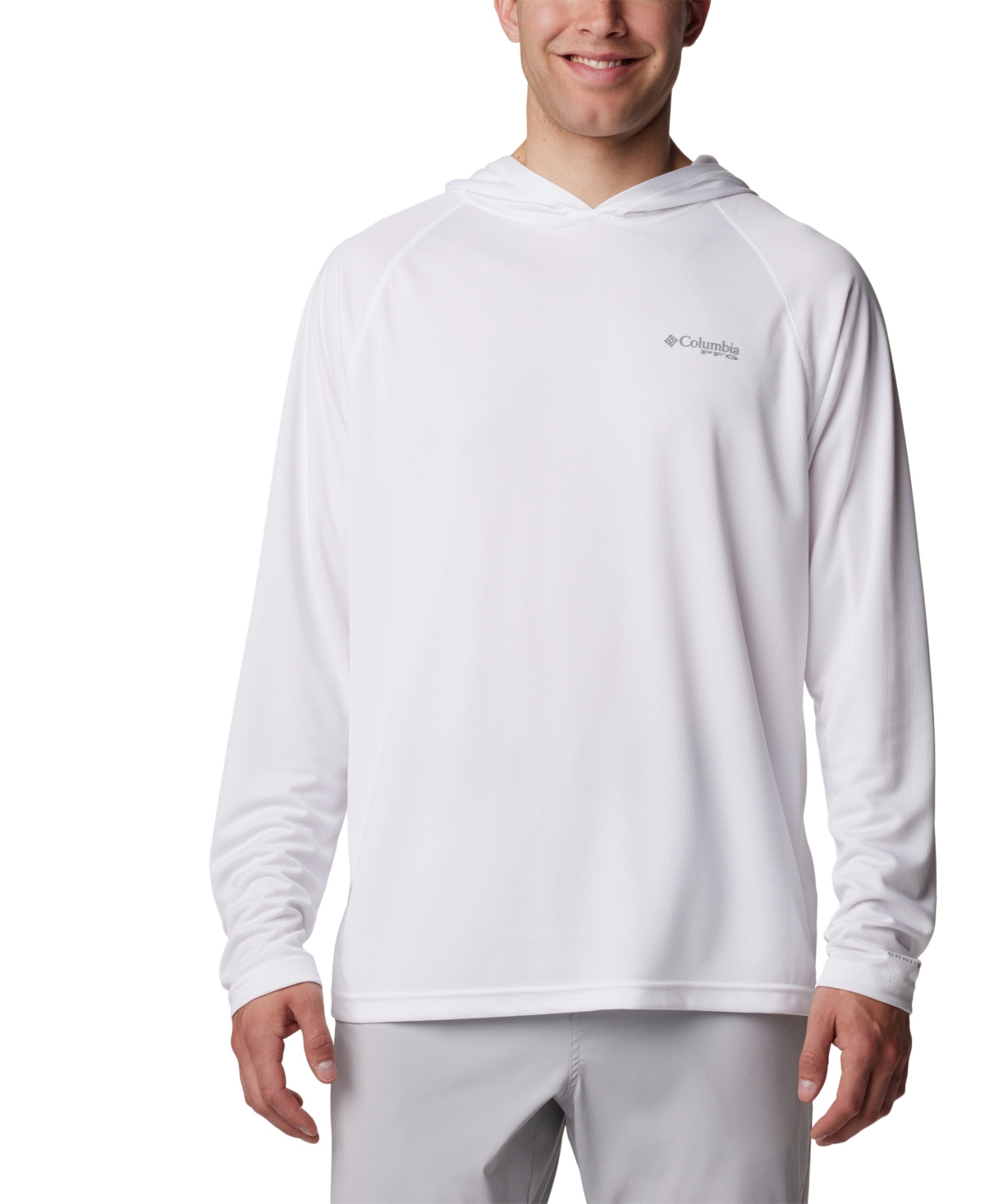 Men's Pfg Solar Stream Moisture-Wicking Upf 50 Hoodie - Summer Ora