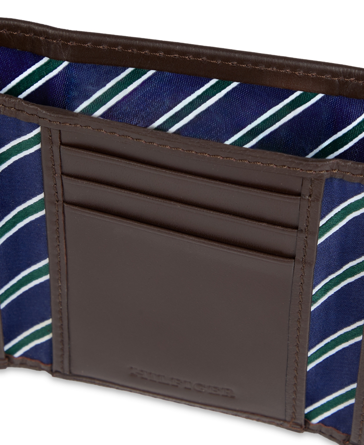 Tommy Hilfiger Men's Overlay Trifold Wallet