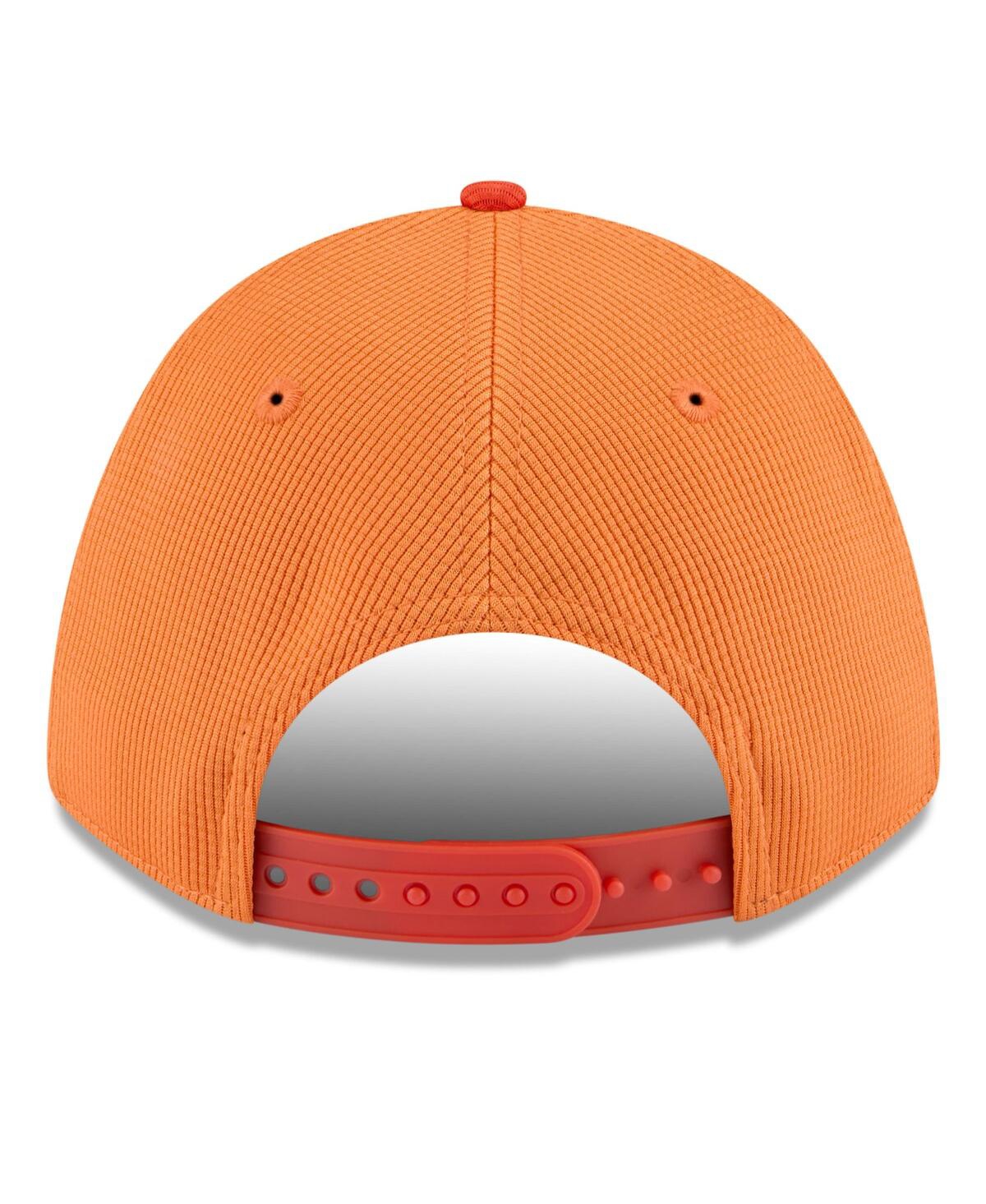 New Era Men's Orange Houston Astros 2025 Spring Training 9forty Adjustable Hat In Orange