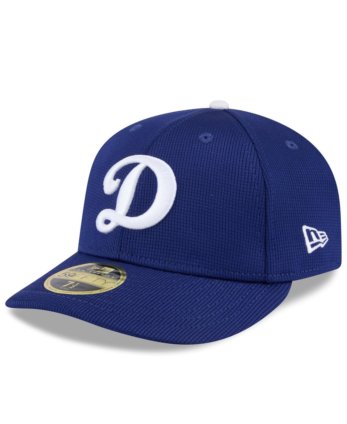 New Era Royal Los Angeles Dodgers 2024 Batting Practice Low Profile 59fifty Fitted Hat In Royal