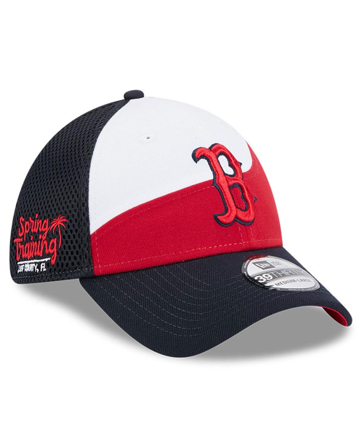 New Era Men's Navy Boston Red Sox 2025 Spring Training 39thirty Flex Hat In Navy
