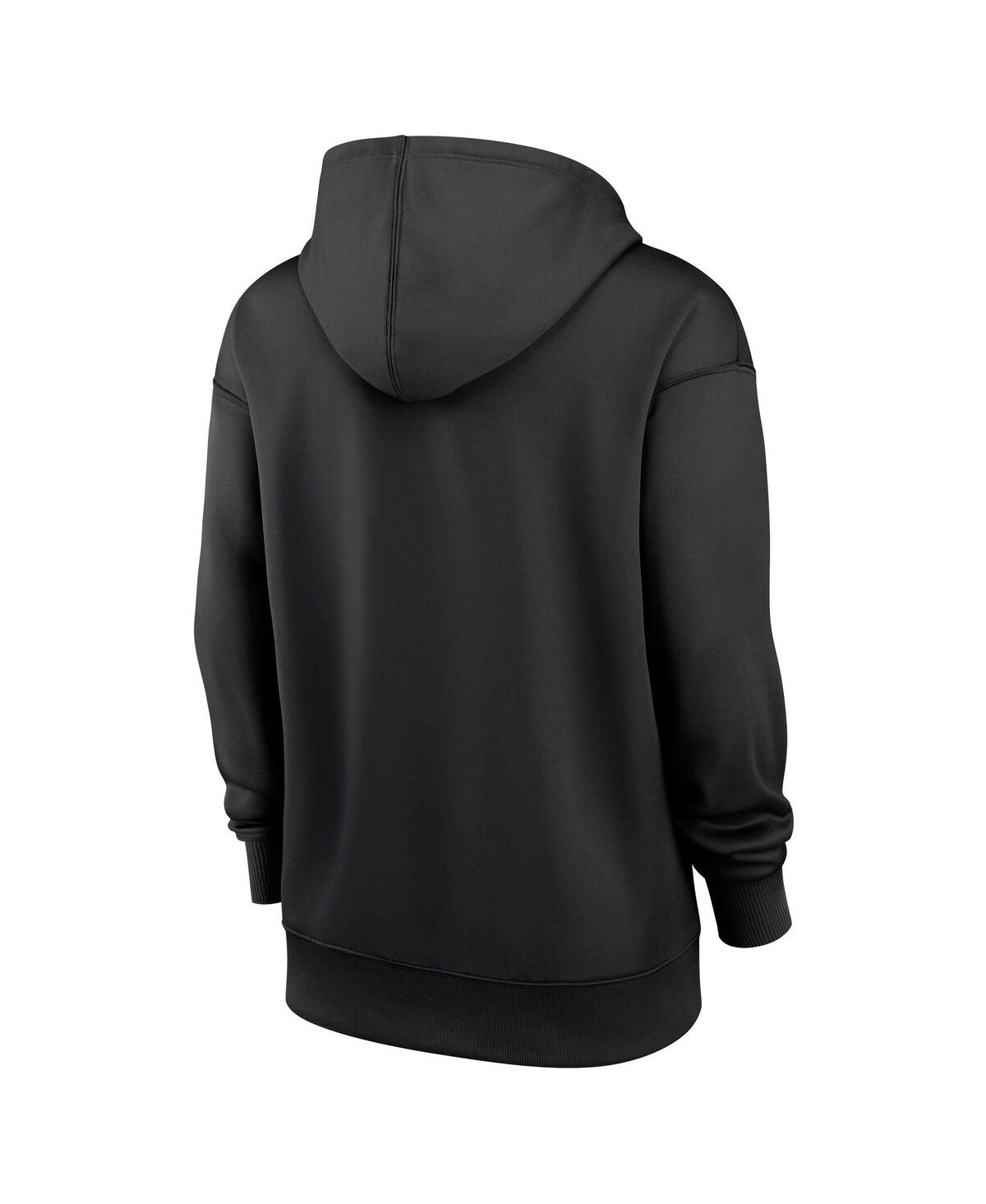 Nike Women's Black Pittsburgh Pirates Authentic Collection Performance Pullover Hoodie In Black