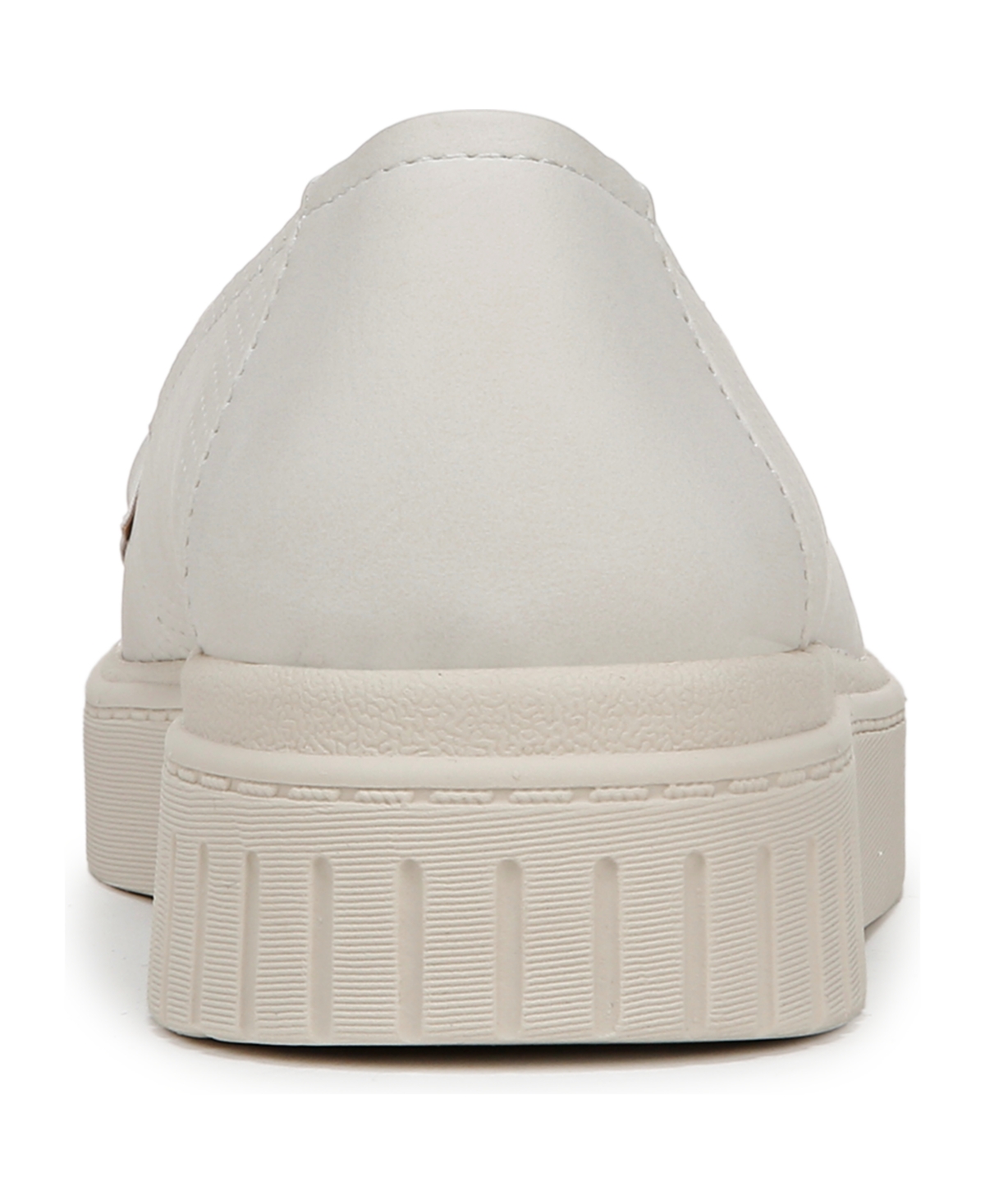 Shop Lifestride Women's Geneva-chop Closed Round Toe Platform Penny Loafers In Cloud White Faux Leather
