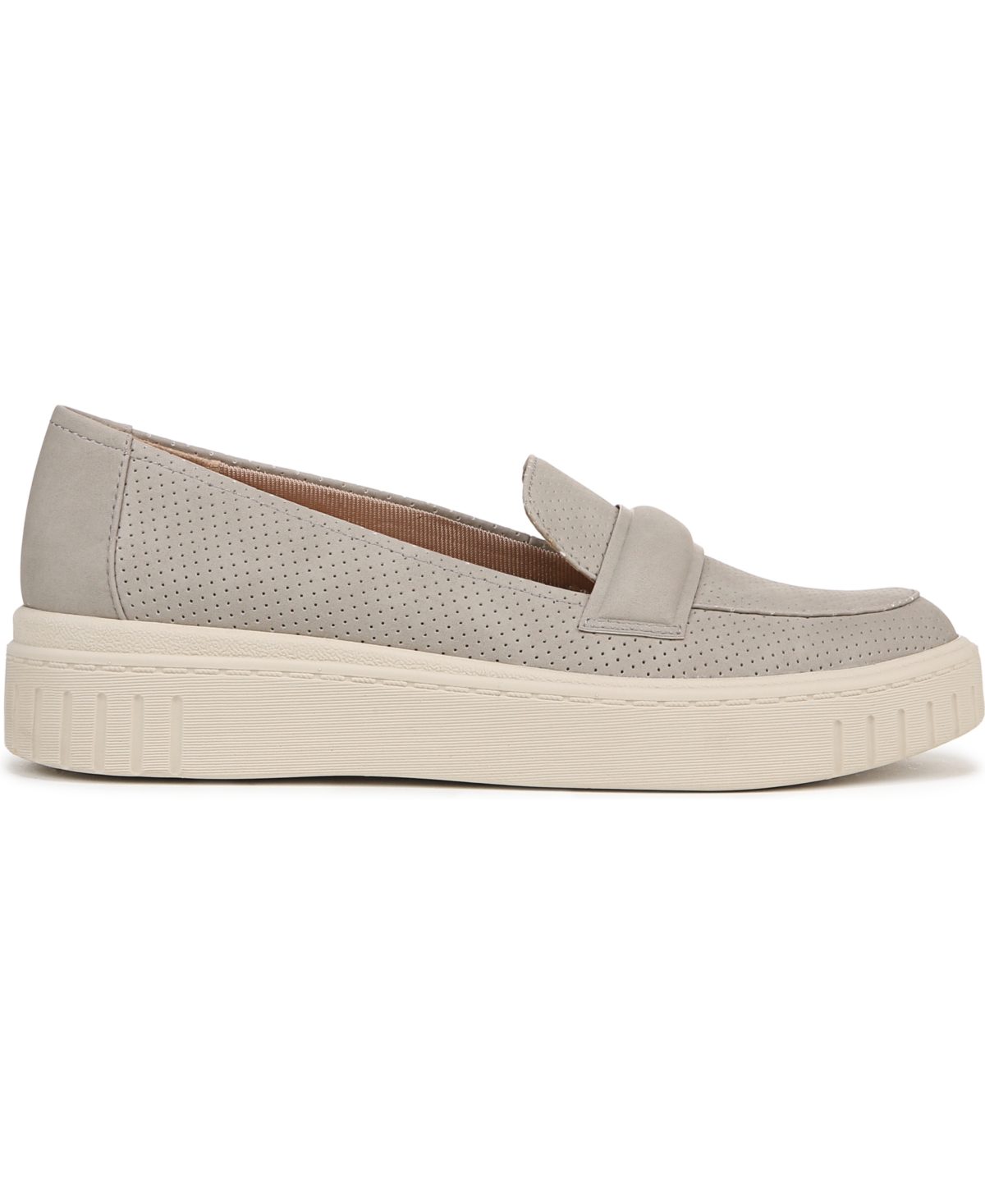 LIFESTRIDE WOMEN'S GENEVA-CHOP CLOSED ROUND TOE PLATFORM PENNY LOAFERS 