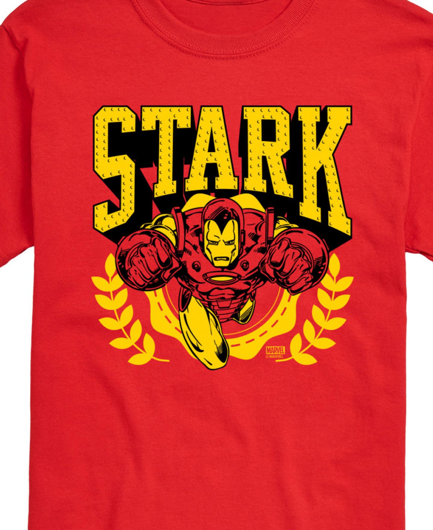 Мужская футболка AIRWAVES Iron Man Stark Industries Short Sleeve, цвет: Красный — фото 3