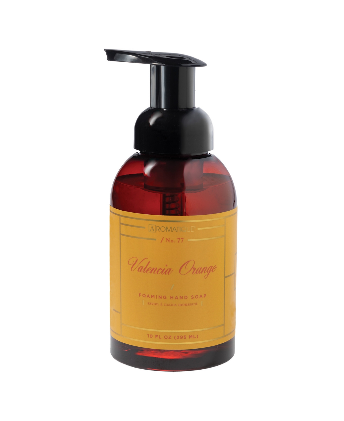 Valencia Foaming Hand Soap with Pump, 10 fl oz. - Brown