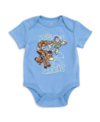 Baby Boys Disney Bambi Lion King Mickey Minnie Mouse Winnie the Pooh Princess Dumbo 3 Pack Bodysuits Newborn to