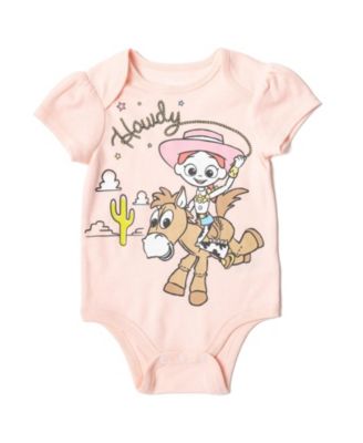 Baby Girls Toy Story Bodysuit Pants and Headband 3 Piece Outfit Set