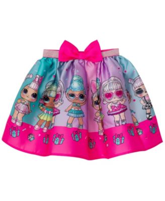 Girls T-Shirt Skirt and Bag 3 Piece Outfit Set