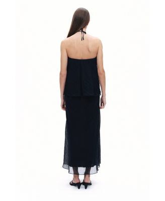 Women's Halter Neck Maxi Dress