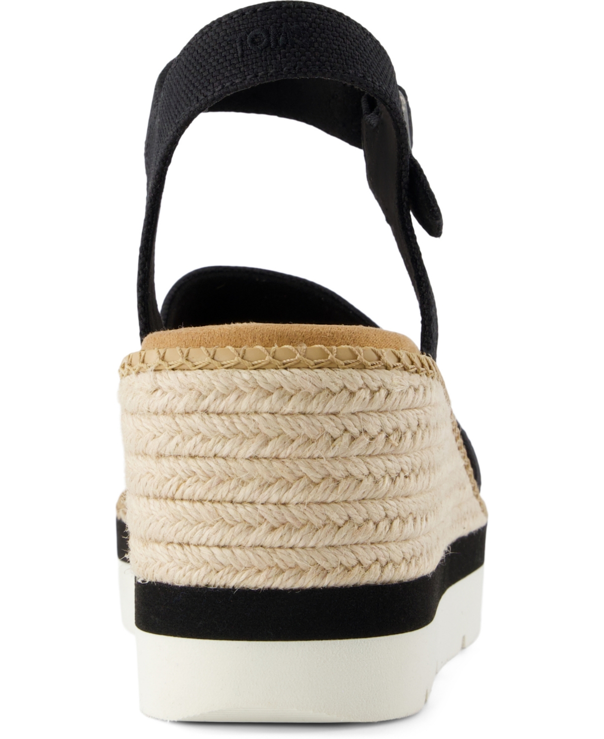 TOMS WOMEN'S DARYA OPEN TOE WEDGE SANDALS 