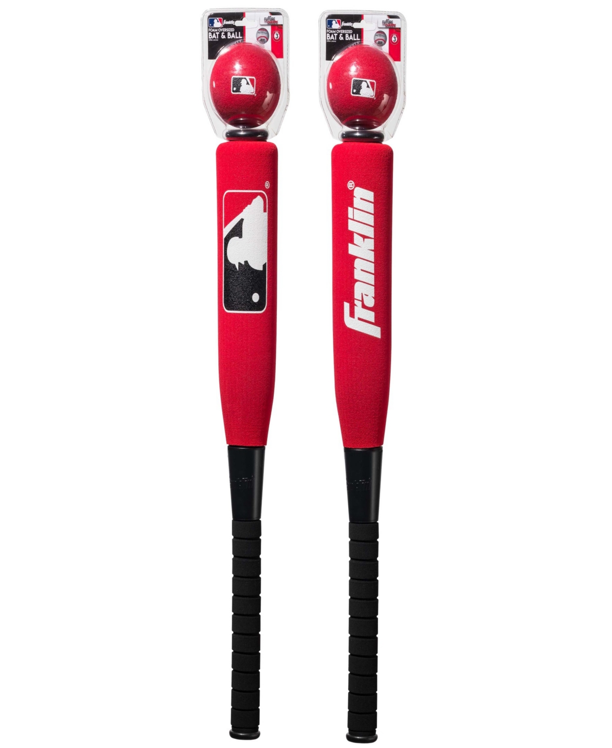 FRANKLIN SPORTS MLB KIDS FOAM BASEBALL BAT AND BALL SET 