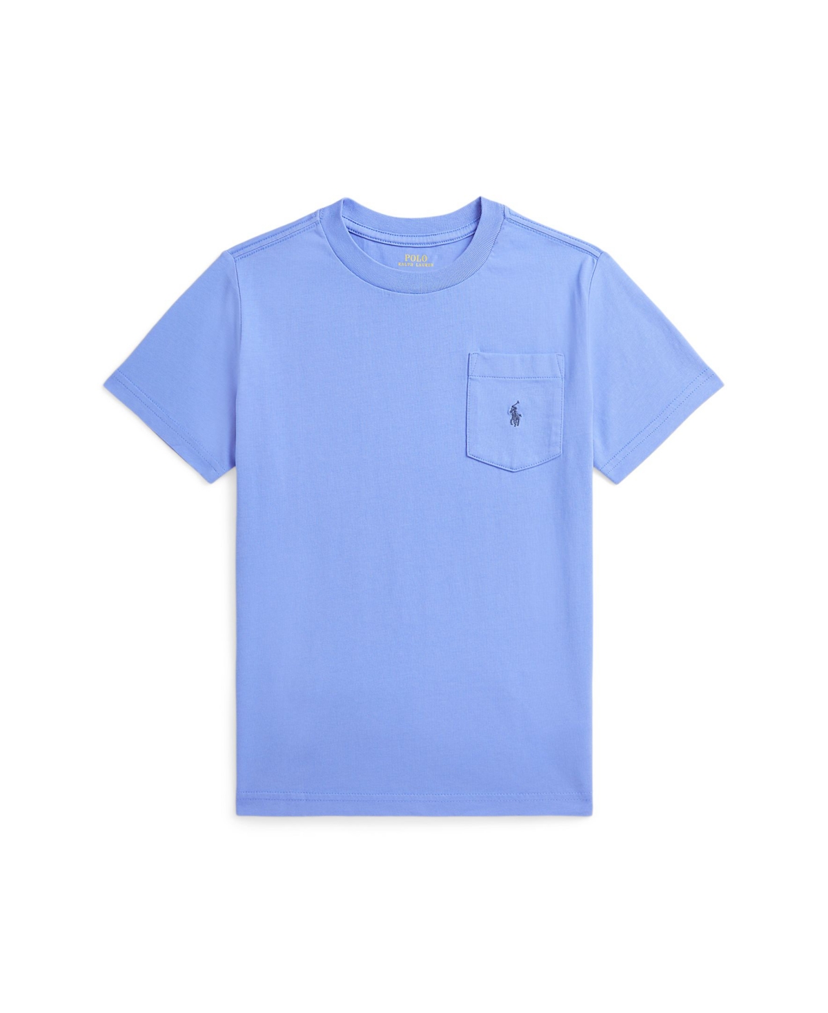 Polo Ralph Lauren Big Boys Jersey Pocket T-shirt In Harbor Island Blue
