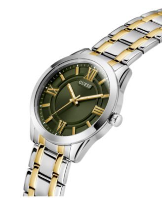 Men's Analog Two-Tone Stainless-Steel Watch, 44mm