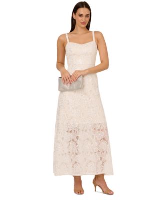 Adrianna Papell - Women's Sequined Lace Gown