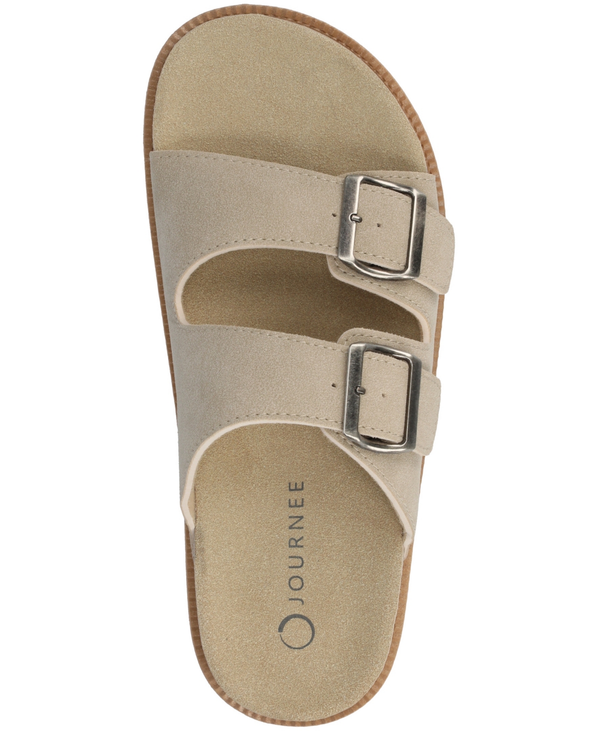 Journee Collection Tula Slip-on Flat Sandals