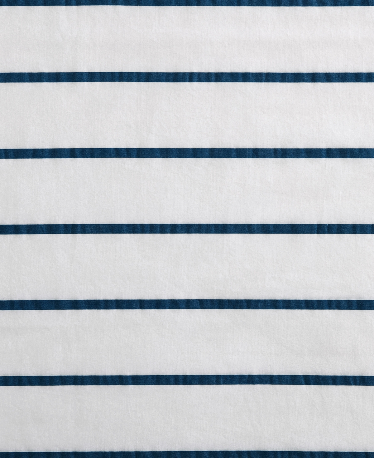 Nautica Cotton Percale 4-piece Sheet Set, Queen In Brenton Stripe Navy