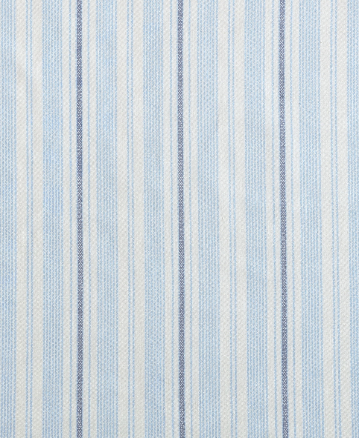 Nautica Cotton Percale 4-piece Sheet Set, King In Camp Stripe Blue