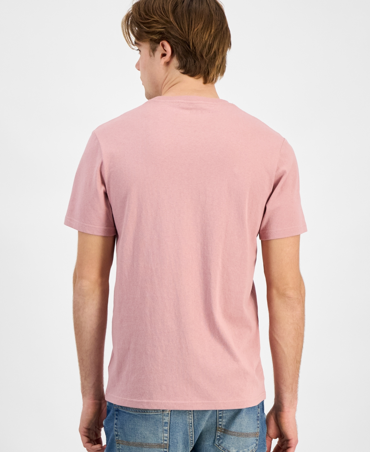 Shop Sun + Stone Men's Space Regular-fit Graphic T-shirt, Exclusively At Macy's In Ethiopian