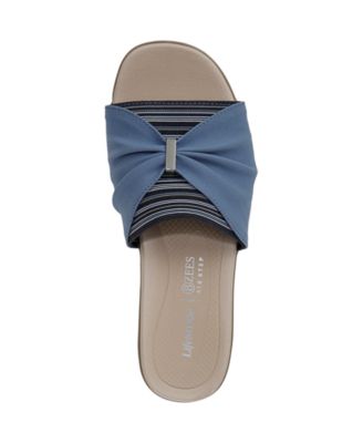 Women's Paradise Washable Block Heel Slide Sandals