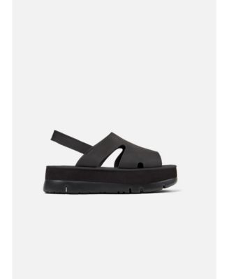 Oruga Up Leather Sandals