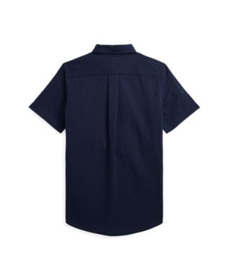 Big Boys Seersucker Short-Sleeve Shirt