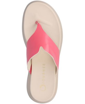 Women's Carah Thong Platform Wedge Sandals